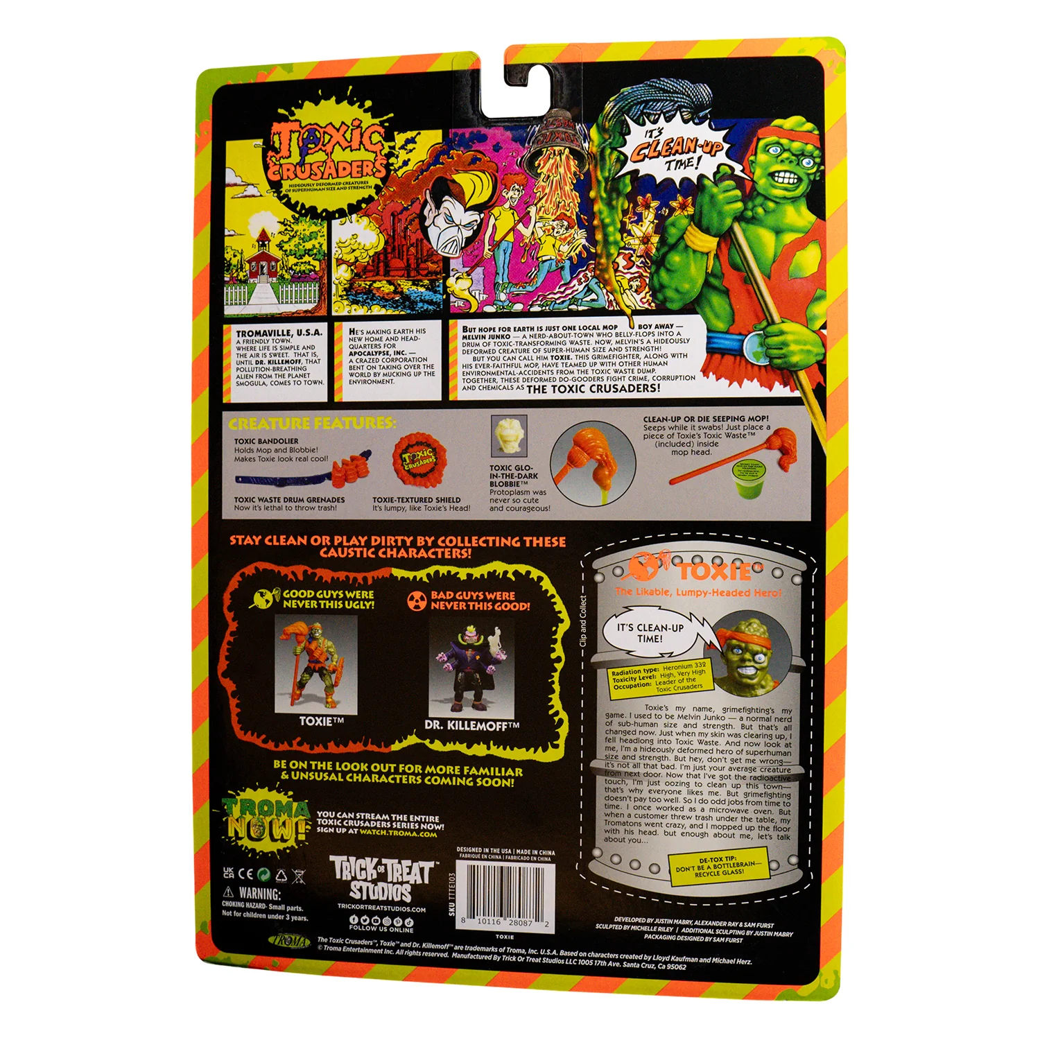 Toxic Crusaders - Toxie 5" Action Figure - Image 13