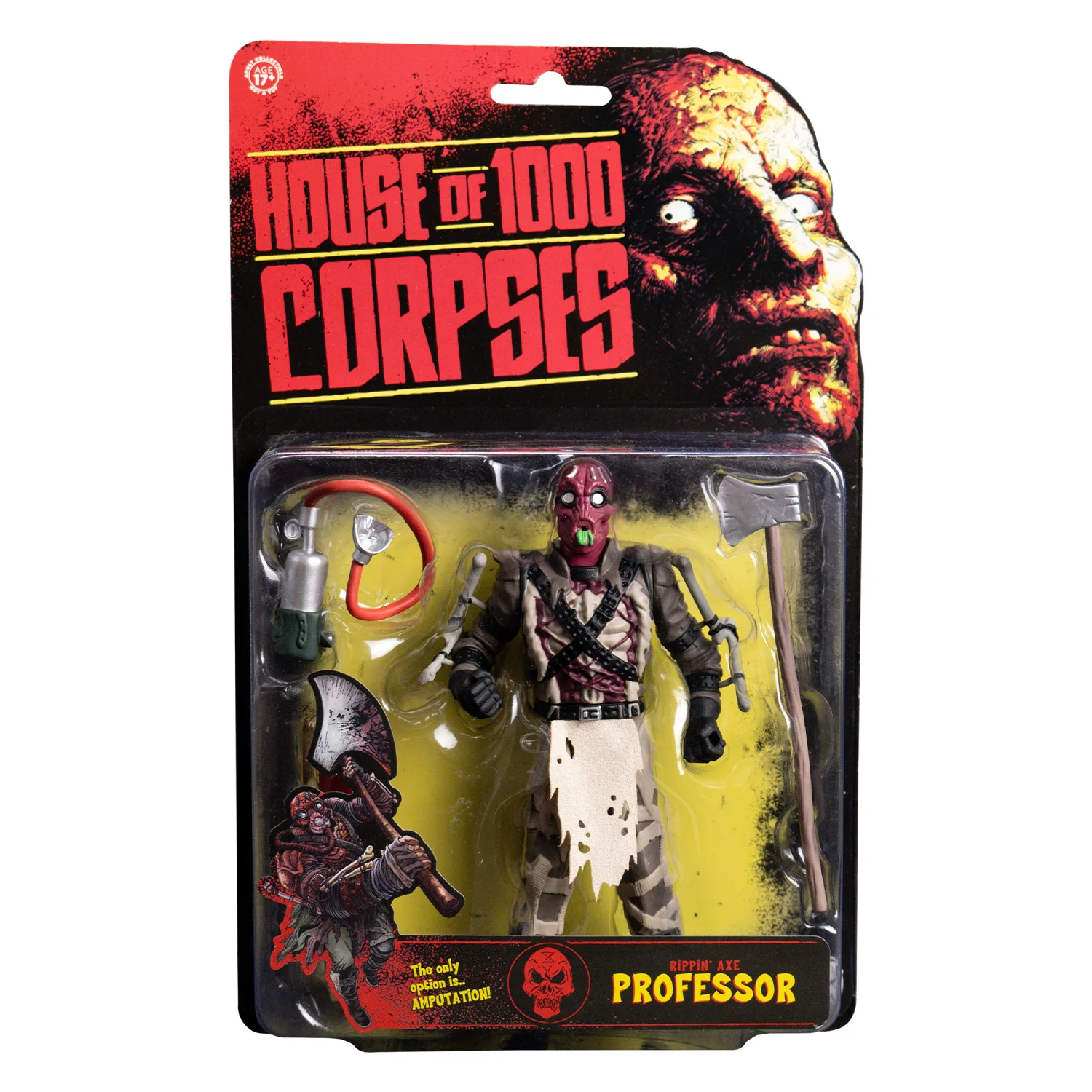 House of 1000 Corpses - Rippin' Axe Professor - 5" Action Figure - Image 8
