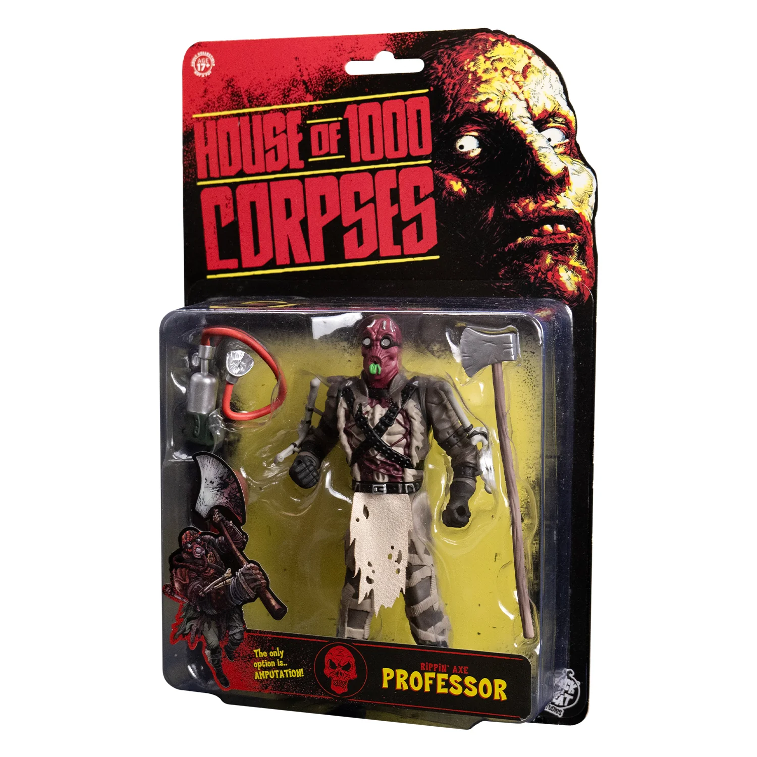 House of 1000 Corpses - Rippin' Axe Professor - 5" Action Figure - Image 9