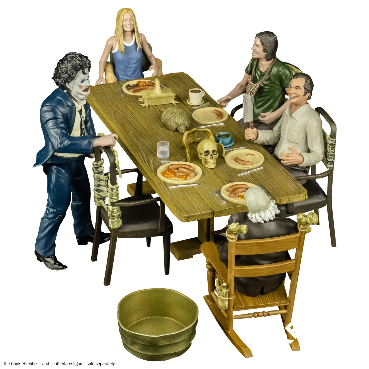 The Texas Chainsaw Massacre (1974) - Dinner Scene Playset - Image 4