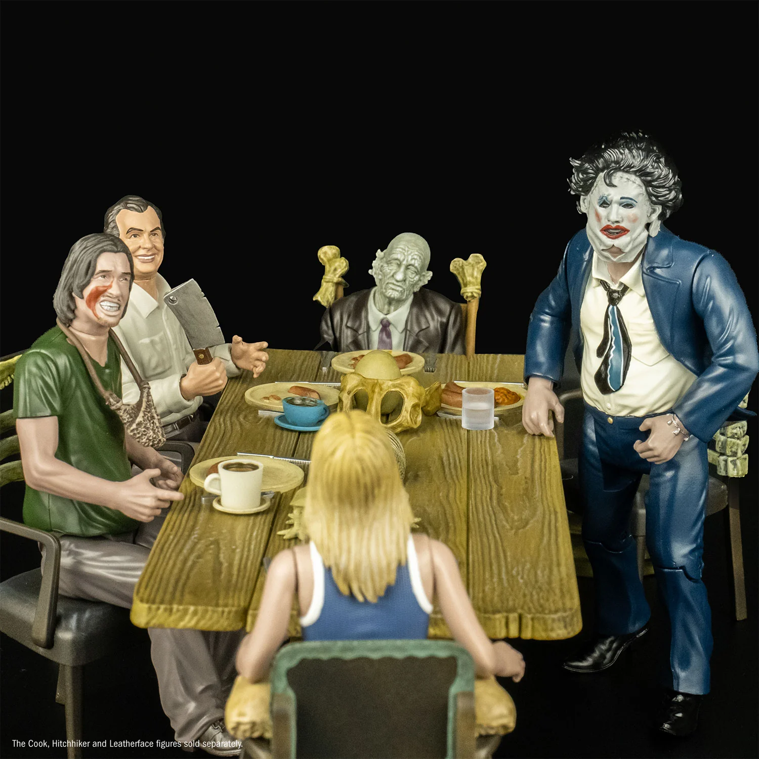 The Texas Chainsaw Massacre (1974) - Dinner Scene Playset - Image 5